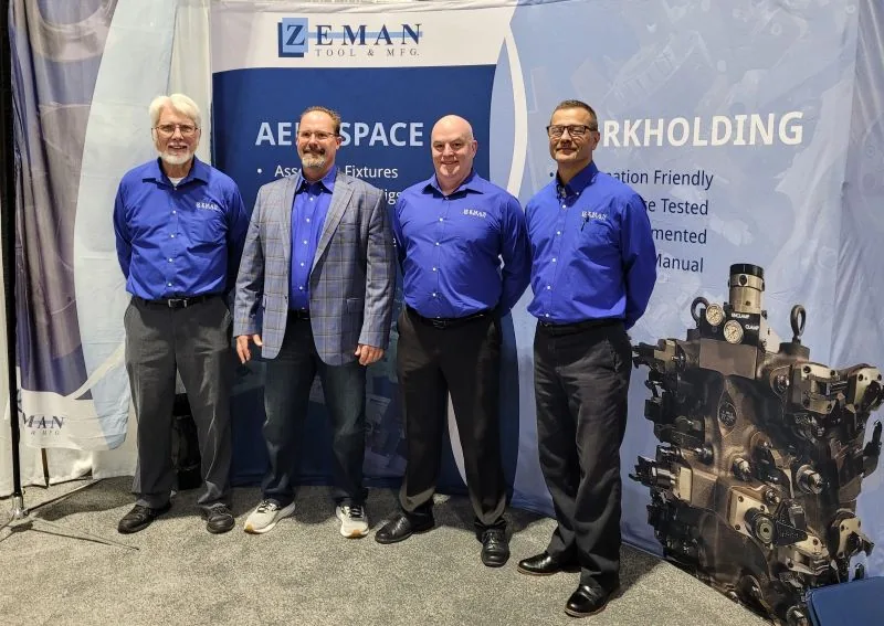 Zeman Tool team at IMTS 2024